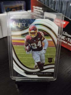 Antonio Gibson Select/Optic Rookie Jersey Card Lot