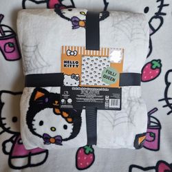 Hello Kitty Halloween Blanket $30