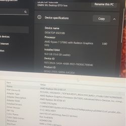 Upgraded OMEN 30L Gaming PC RX 6700 XT Ryzen 7 5700G