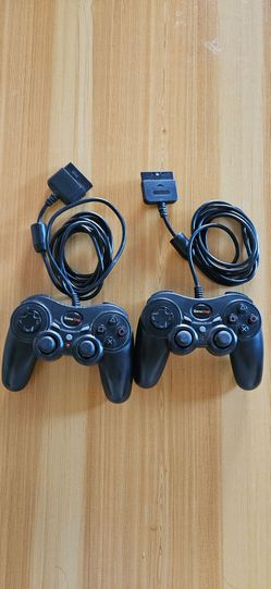 Playstation 2 gamestop wired black Controllers