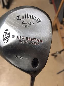 Callaway 9 Degree Driver