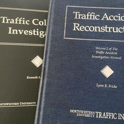 Accident reconstruction books