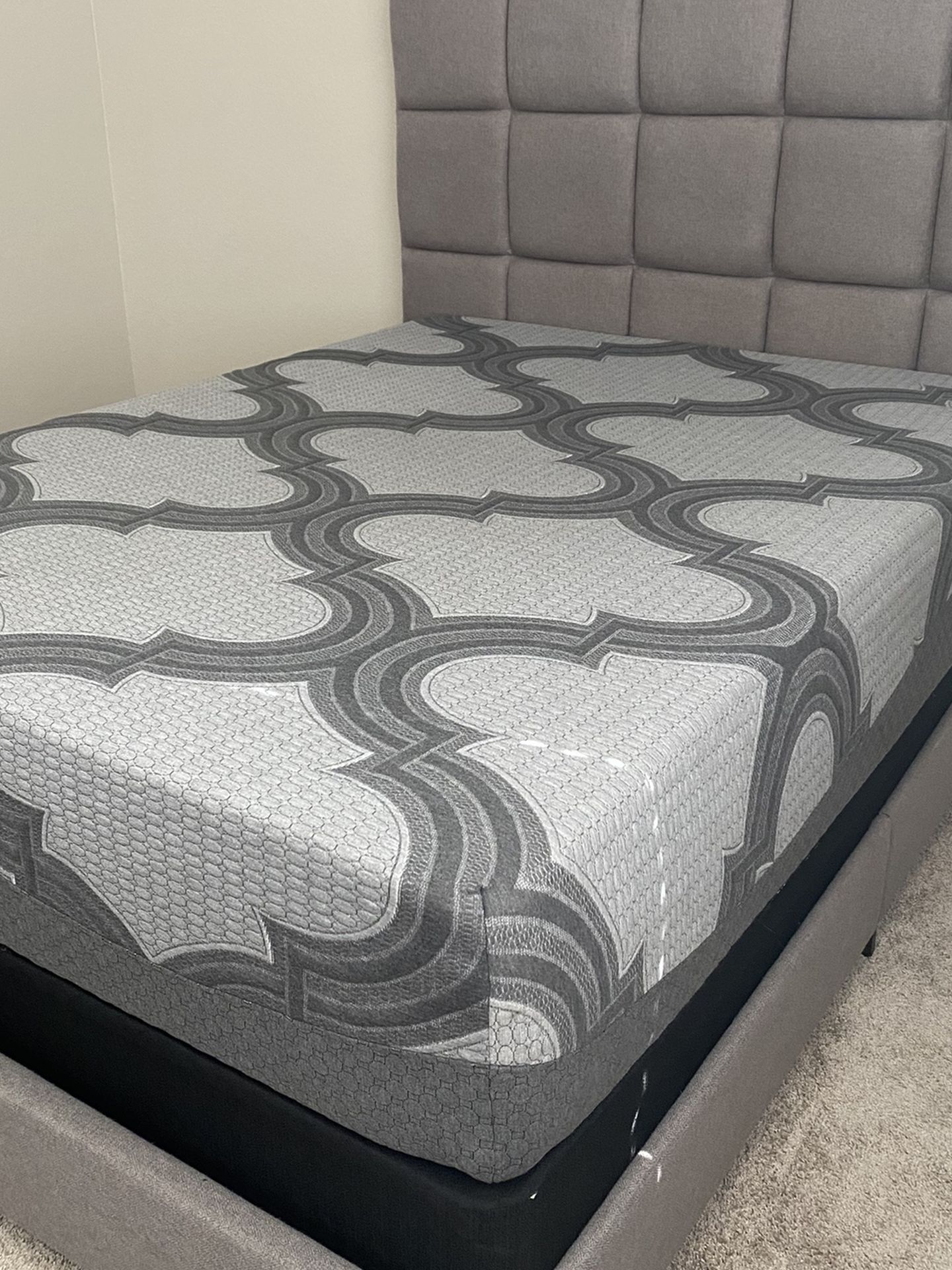 Queen Sized Bed(mattress + Frame + Box Spring)