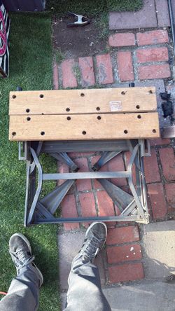 Workbench foldable