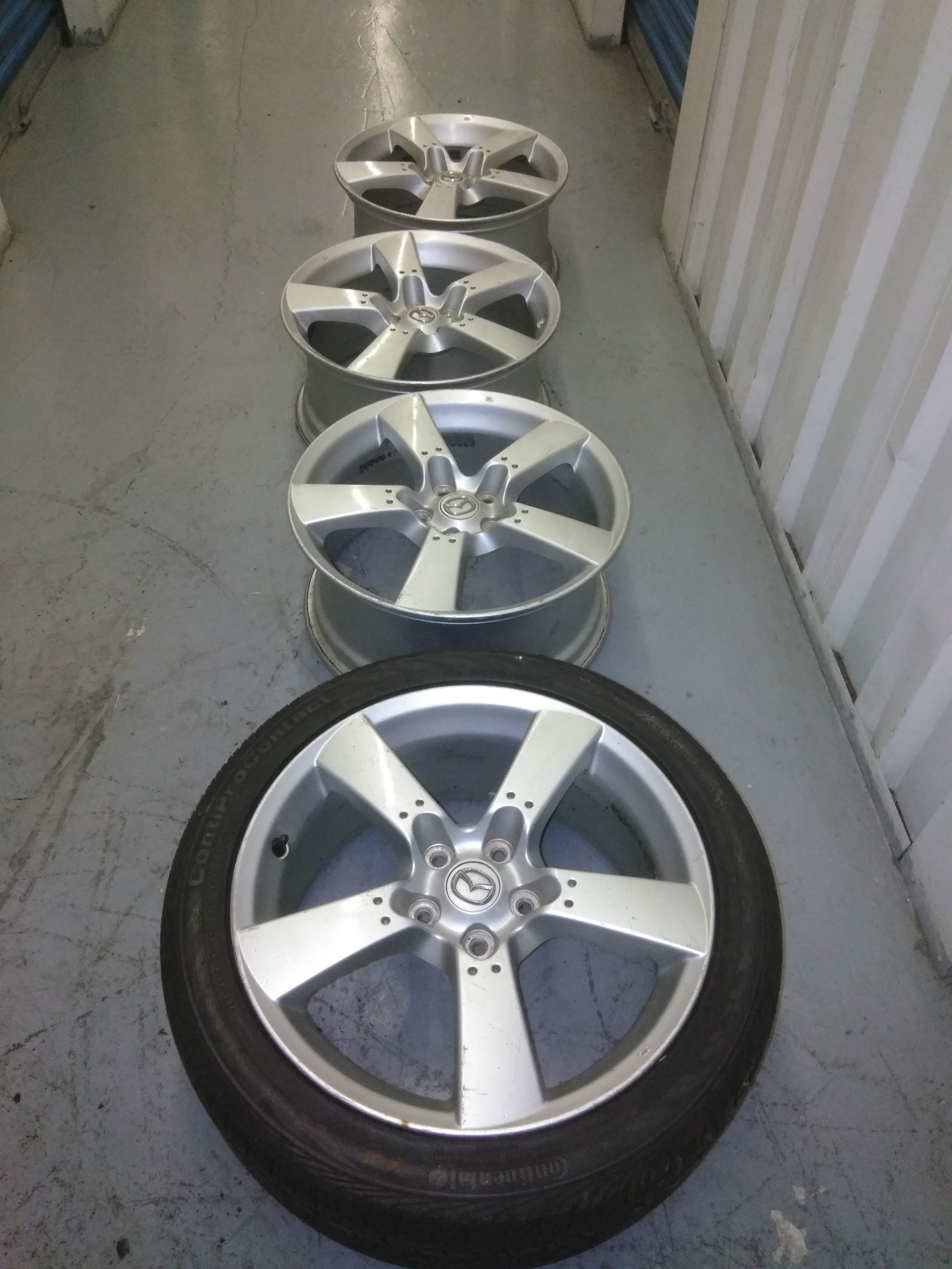 Mazda RX8 OEM wheels