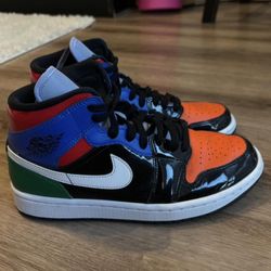 Air jordan 1 multi patent women’s size 8.5 
