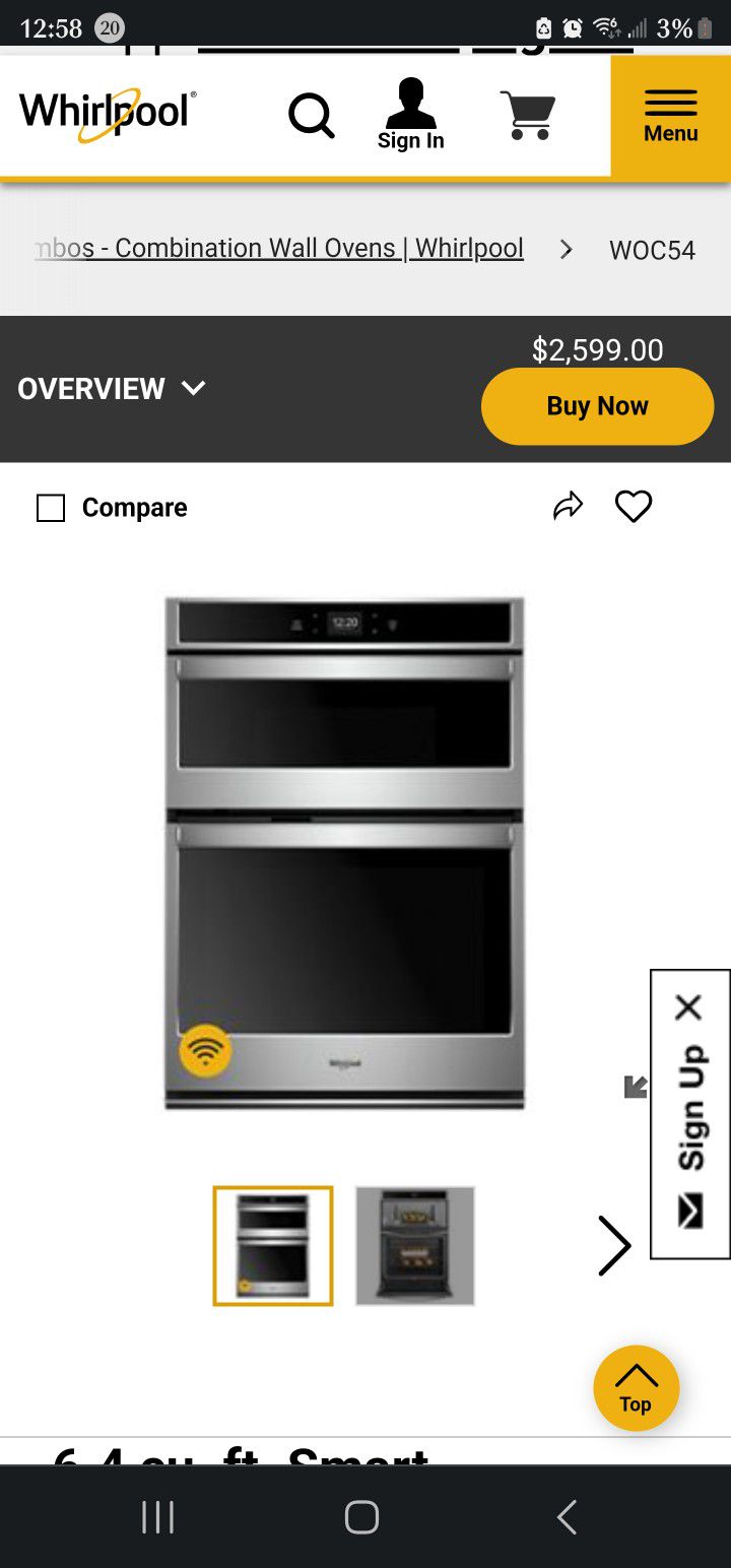 Brand New  Whirlpool  Electric Wall Oven And Microwave Combo,  WITH 5 Burner Gas Range/Oven, AND Matching Dishwasher! 