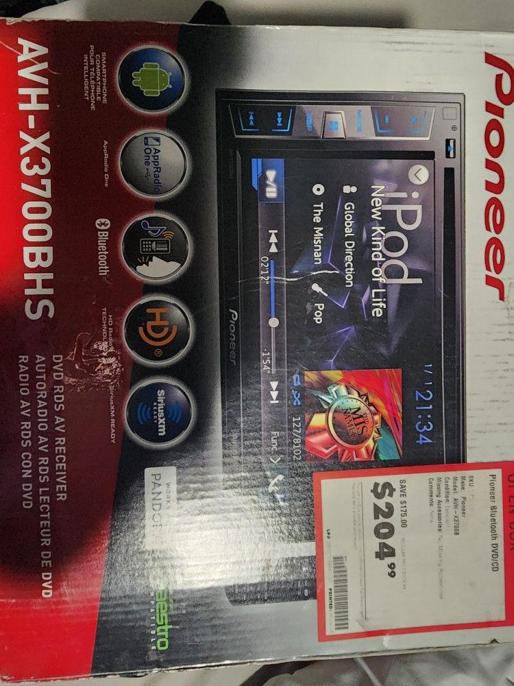 Pioneer Indash Receiver