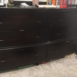 Black Extra Large Dresser!!