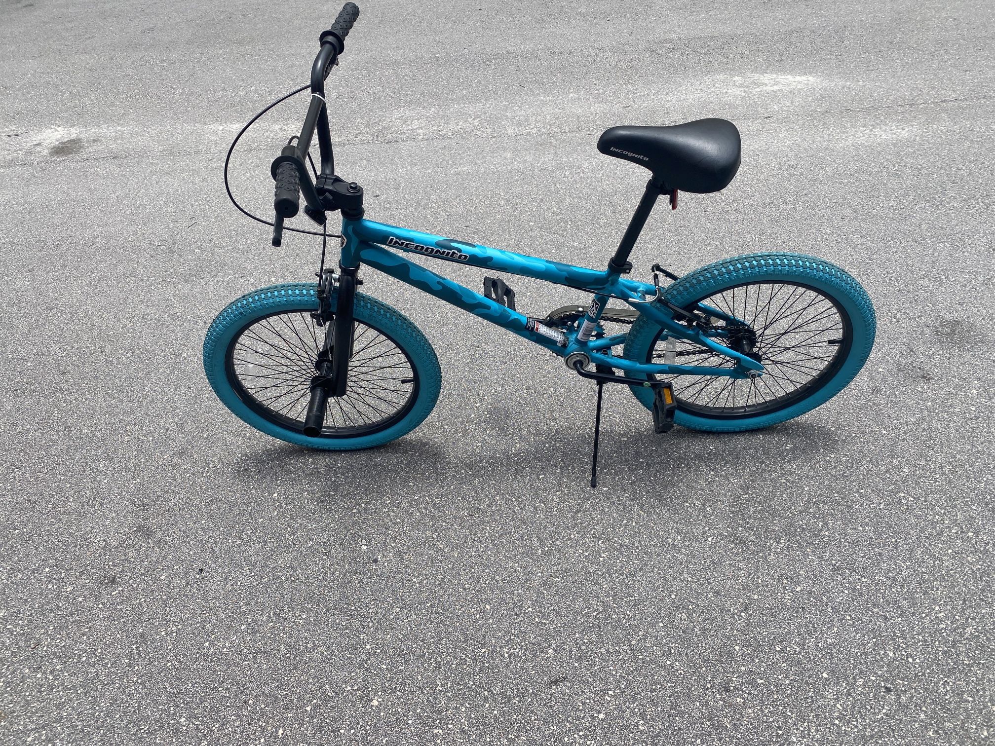 Kent 20" Incognito Girl's BMX Bike, Turquoise Camouflage