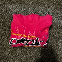 Pink Sp5der Hoodie