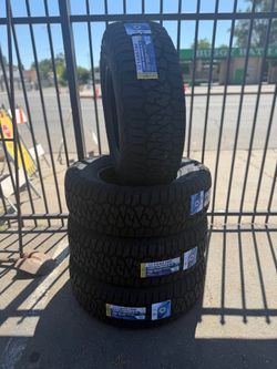 LT 275-70-18 $580 CASH OUT THE DOOR All Terrain Tires installed (4) New 50,000 Mile Warranty