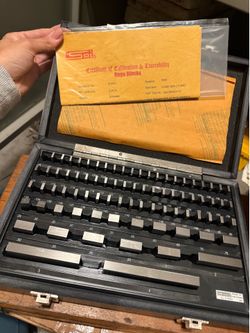 SPI 81 pc .05 - 4” Economy Grade Steele Gage Block Set