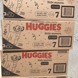 Huggies Little Movers Size 7