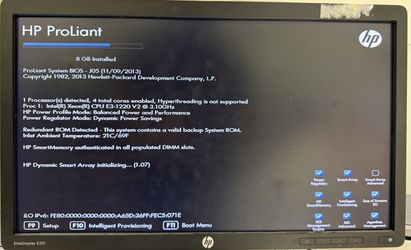HP Proliant Server DL320e