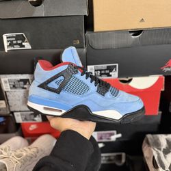Jordan Travis Scott Cactus Jack 4s size 10.5 Close To VNDS