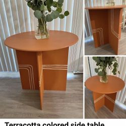 Terracotta Table