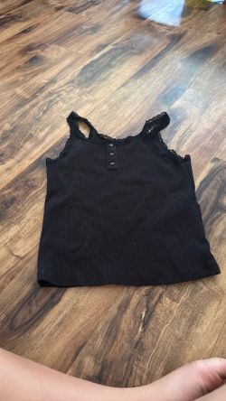 Wonder nation Black tank top size XL (14-16)