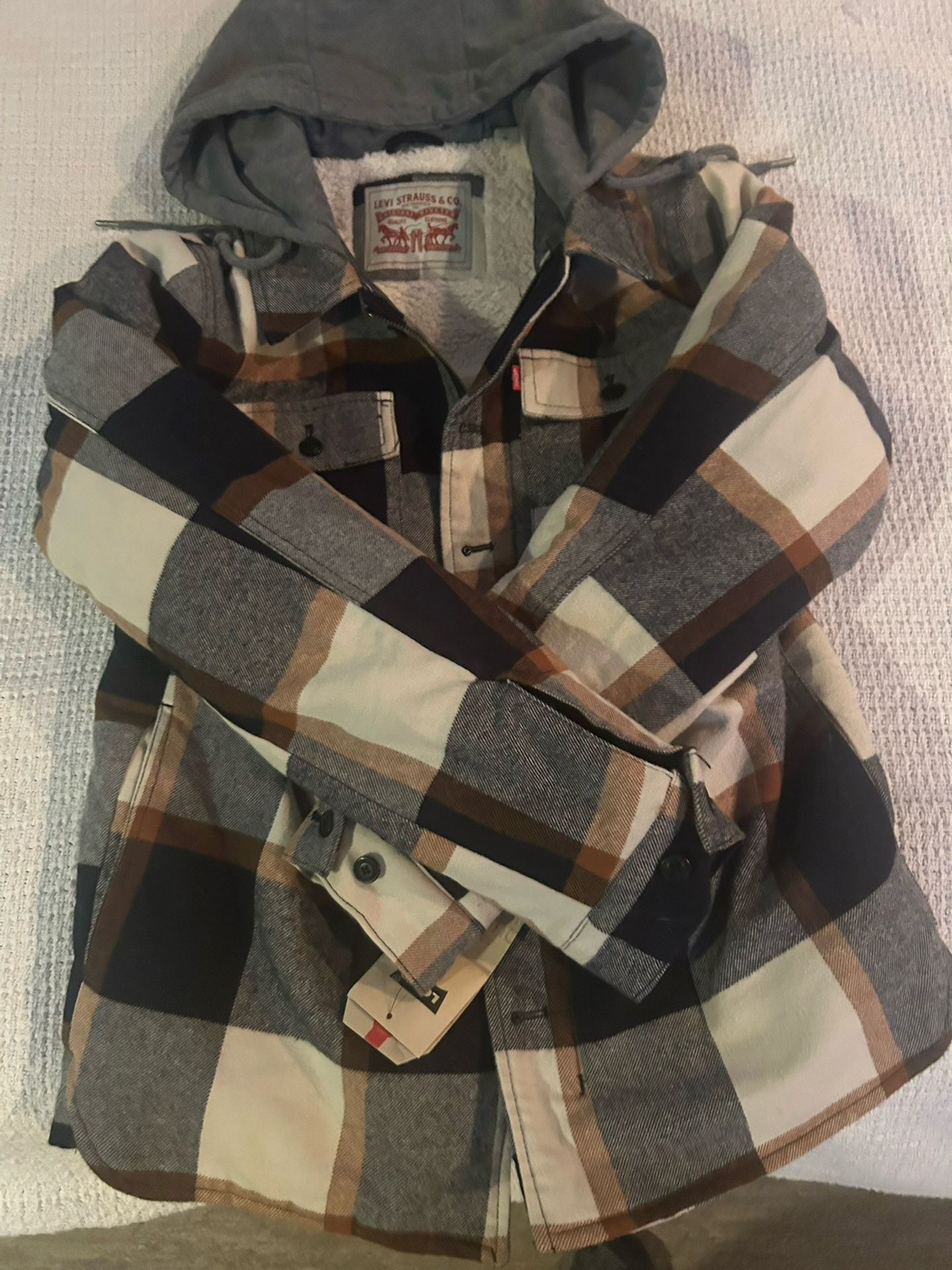 Brand new Fall flannel shirt / jacket