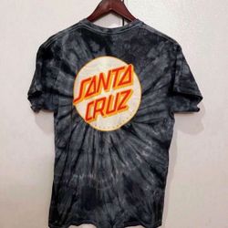 Men’s Medium Vintage Santa Cruz Skateboards Grey Tie Dye T-Shirt (Pick up🛒 In Bellevue) *Check out my Other Posts 💕