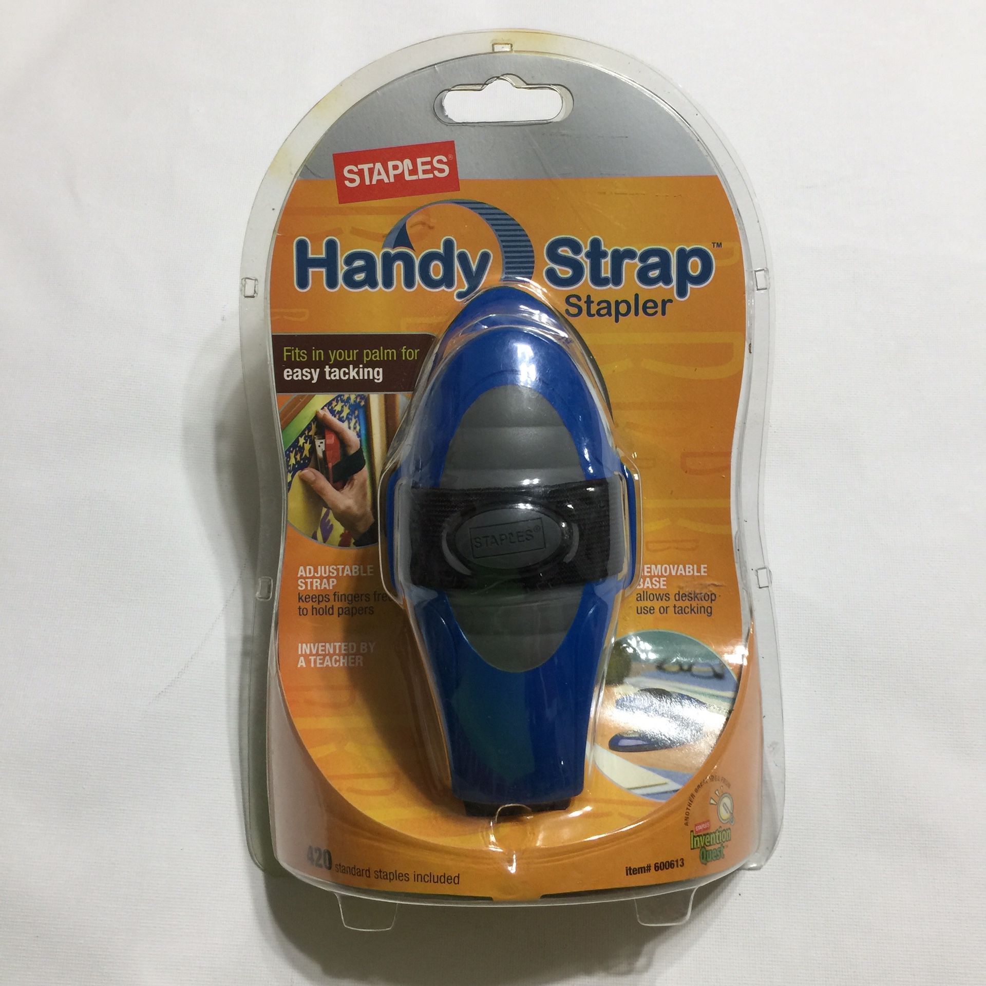 Hand strap stapler NEW 2 in 1 stapler bulletin board tack to wall and