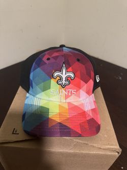 New Orleans Saints Hat New Era Cancer Edition
