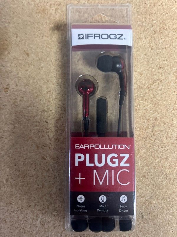 Ifrogz Plus Mic Earbuds