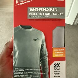 Milwaukee Worksin Long sleeve Shirt 2XL (5 Pack)