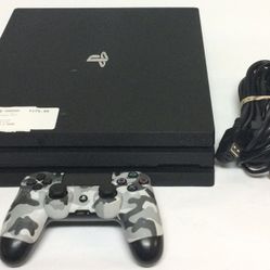 1TB PS4 Pro Game System Black 
