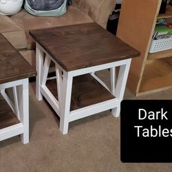 Custom Built End Tables 