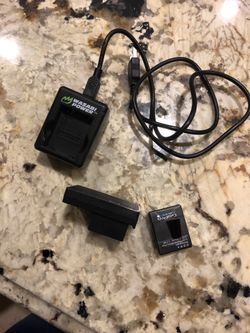GoPro extra battery + dual Charger