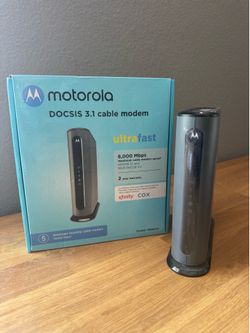 Motorola Cable Modem DOCSIS 3.1