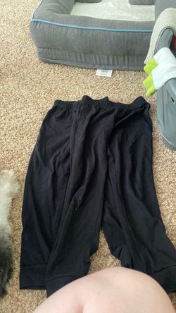 Boy black joggers