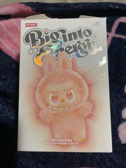 Pop Mart Big Into Energy Vinyl Plush Pendant Blind Box