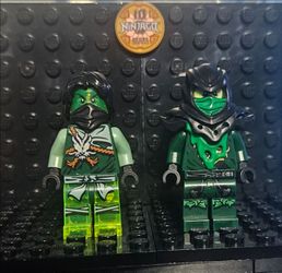 Lego Ninjago Possessed Lloyd and Morro minifigures