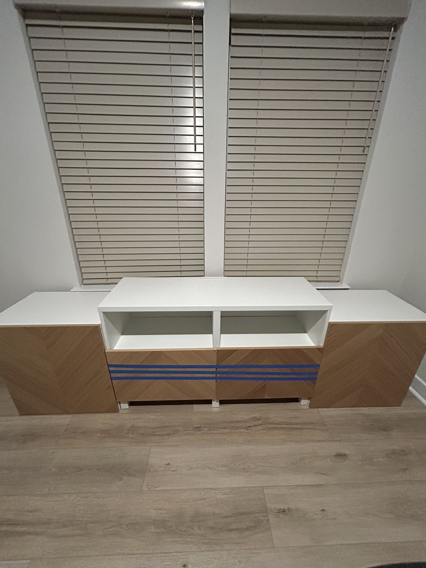 IKEA TV Stand / Storage Shelf (missing corner cabinet legs)