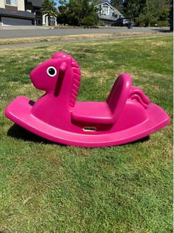Pink Rocking Horse