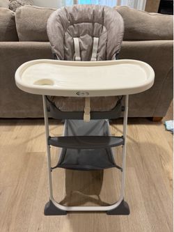 Baby simple lightweight foldable high chair