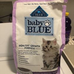 Baby blue cat food
