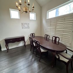 Dining Table, 4 Chairs