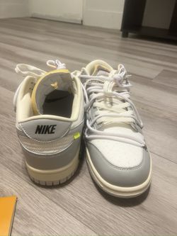 Off White Dunks Size 12