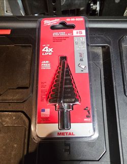 Milwaukee 48-89-9205 Step Bit #5 1/4" - 1-3/8"