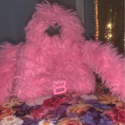 Pink Furry Fashion Purse 