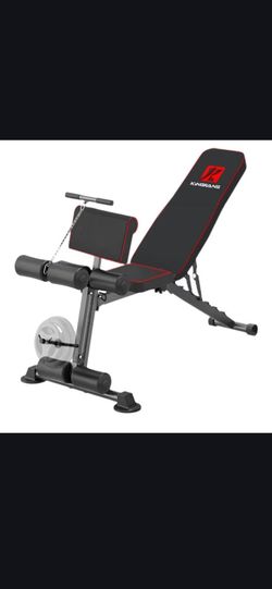 KiNGKANG Adjustable Weight Bench - Utility weightBenches for Exercise,