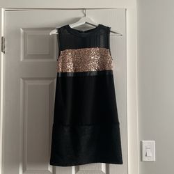 Rachel Roy Sleeveless Black Evening Dress Size Xs (Rose Gold) 
