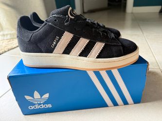 Adidas Campus 00s W "Core Black/Cream White" - Women's Size 6.5 - NWT in Box