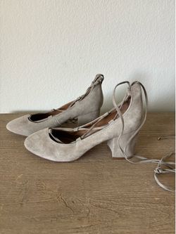 Steve Madden ankle wrap  women’s shoes (new)