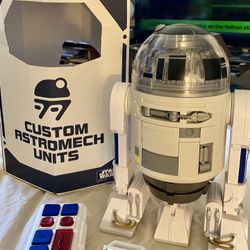 Star Wars Custom Astromech UnitsR2D2 Droid Depot Robot With Remote And Chip Program In Box