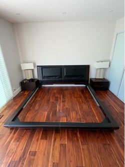 Free Bedframe w/night stands