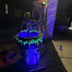 Halloween Skelton Toxic Waste